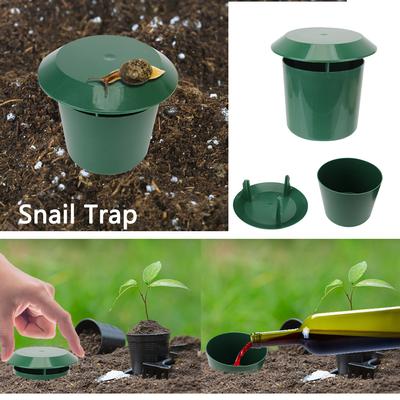 Ловушка для слизней Slug House Gintrap Tools Ловец слизней Клетка для слизней Отпугиватель вредителей Безопасный для детей и домашних животных Отпугиватель животных-вредителей Защитник сада и фермы Экологичный