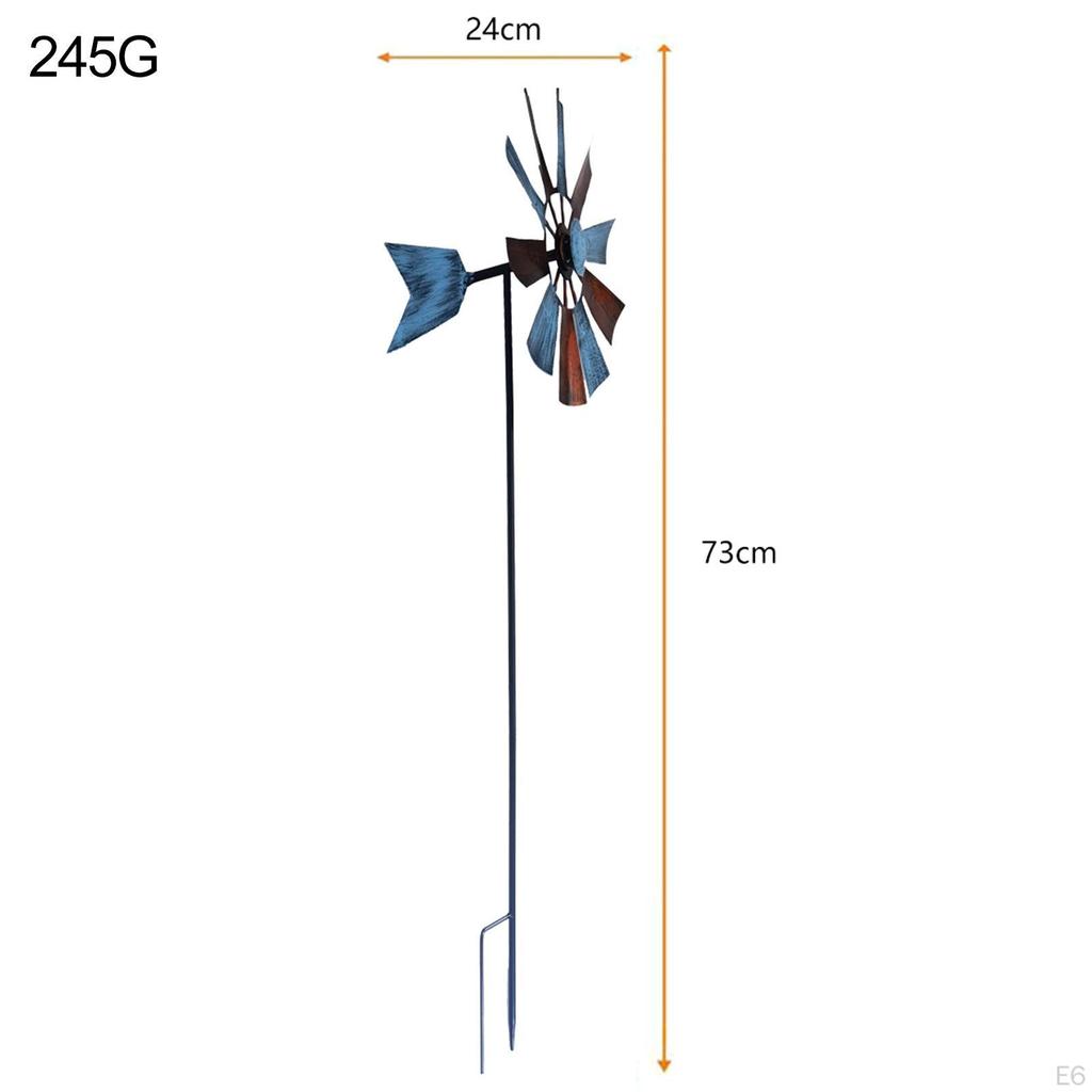 Wind Grden Ветряная мельница Открытый двор Lwn Вертушка Декор