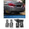 BMW F10/F18 523 525Li 530 M5 MT Квадро Выхлопная Труба - Модификация Наконечника из Нержавеющей Стали/Углеродного Волокна