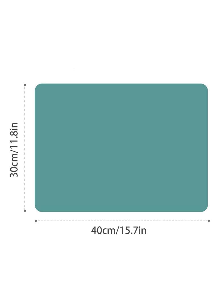 Leeseph Silicone Placemats for Dining Table Non-Slip Placemats, Waterproof Heat Resistant Washable Indoor & Outdoor Placemat