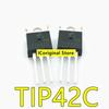 10 шт. Оригинальный чип TIP41C TIP42C T1P41C TO-220 NPN Силовой транзистор в корпусе TO220