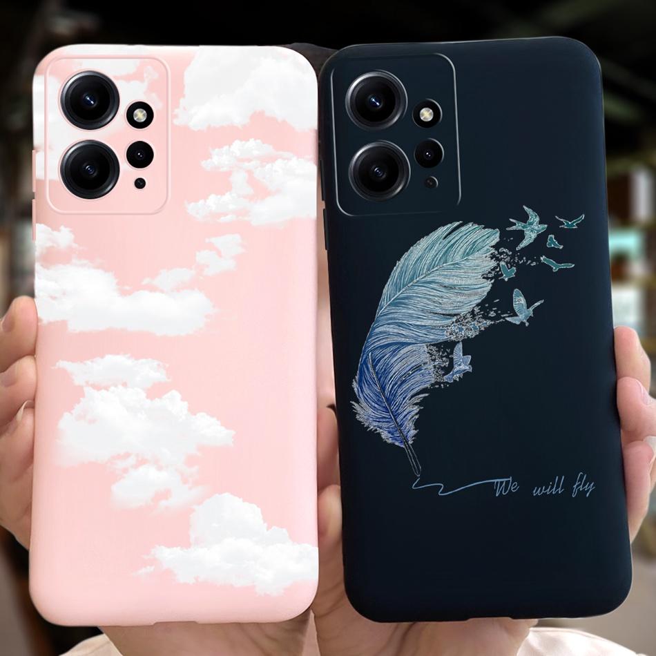 Чехол для Xiaomi Redmi Note 12 4G Note12 Pro Global Милый Подсолнух Конфетный Цвет Мягкий Силиконовый Чехол для Redmi Note 12 Pro 12Pro 5G