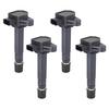 X AUTOHAUX Car Ignition Coil Engine Ignition Coil Compatible with Honda TC-29A Plastic Metal 4pcs