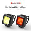 Versatile Bicycle Front Light: Cross-Border Mini, Multi-Function Warning Light for Mountain and Road Bikes