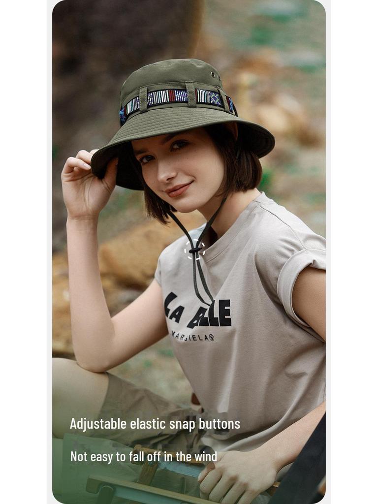 Унисекс УФ-защита быстросохнущая рыболовная шапка для активного отдыха - модель XMZ252