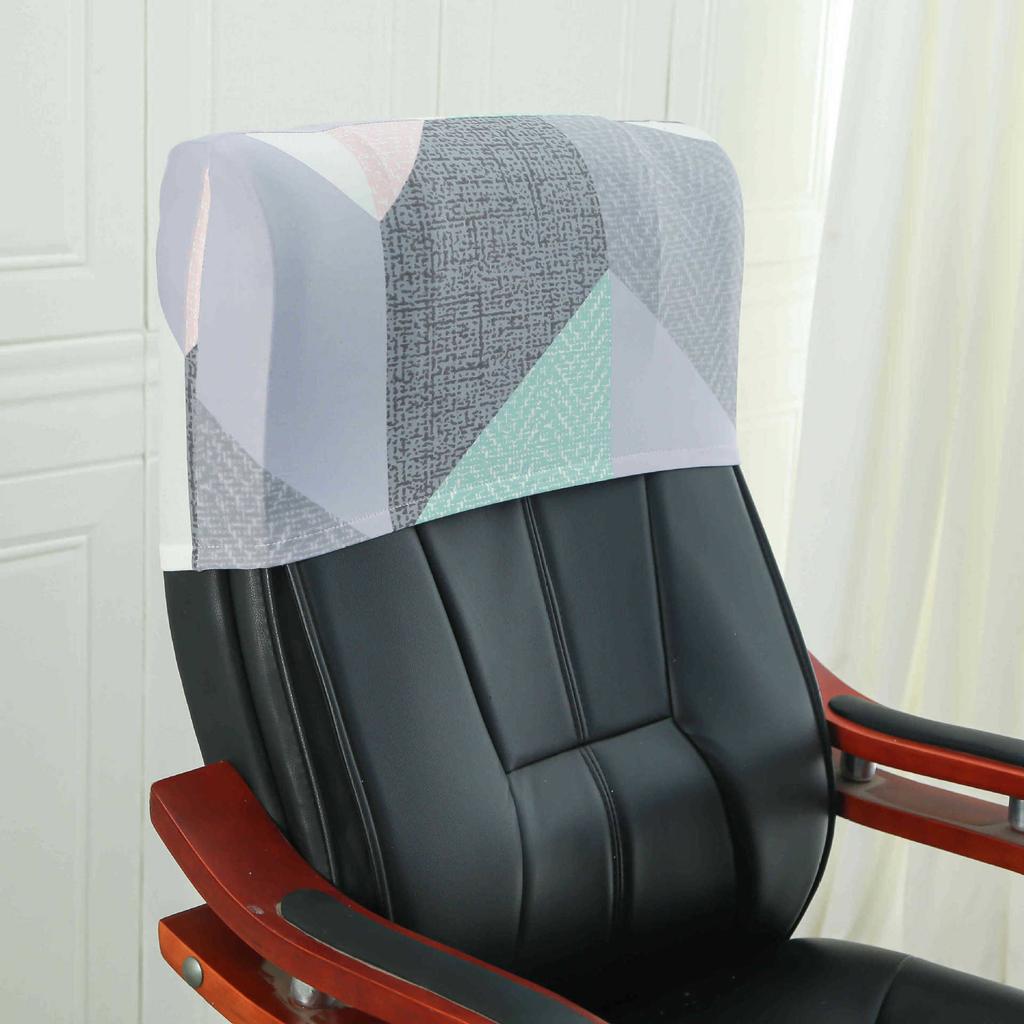 Эластичный чехол для подушки на кресло Boss Chair, чехол для офисного кресла, чехол для подушки на вращающееся кресло, подушка на компьютерное кресло, пылезащитный чехол для головы