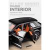 1/20 Scale Rolls Royce Cullinan Trailer RV Camping Van Diecast Model Alloy Metal Car Sound & Light Pull Back Home Display Ornament Boy