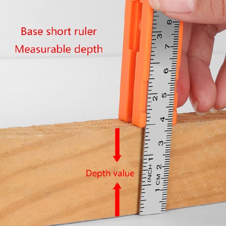 Rafter Square with Level Carpenter Square Triangle Square Square Ruler Layout