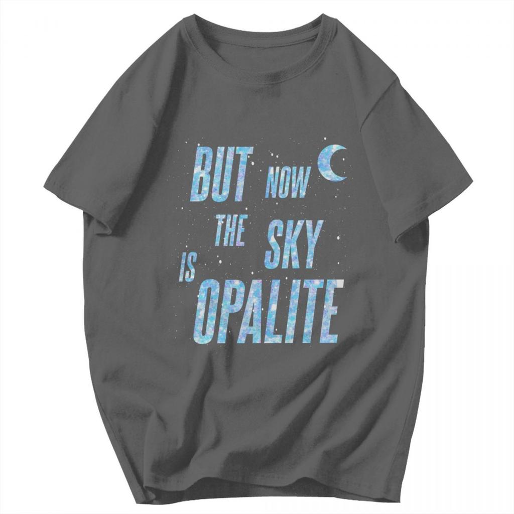 Men T Shirt The Sky Is Opalite Retro Gifts Y2K Graphic Crewneck Unisex Tops T Shirts