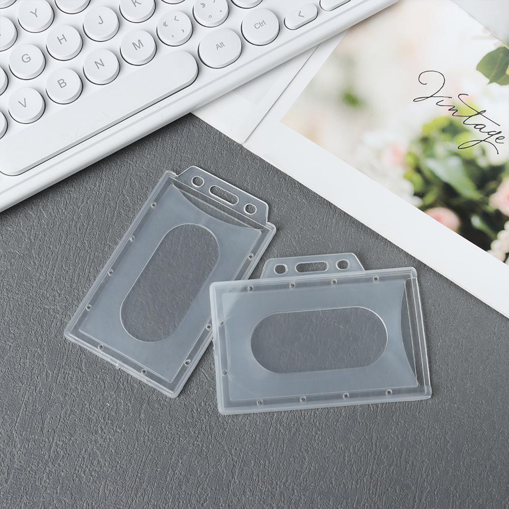 Школьный ID Защитный чехол для визитки Бейдж Кармашек для рабочей карты Держатели для именных карт Кармашек для ID-карты