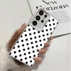 Арт-дизайн в горошек Модный ударопрочный чехол для телефона для Samsung Galaxy S26 Edge S25 Ultra S24 FE S23 Plus S21 Чехол Защита от падения Fu