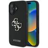 Etui do iPhone 16 Guess Grained Classic Logo Czarne