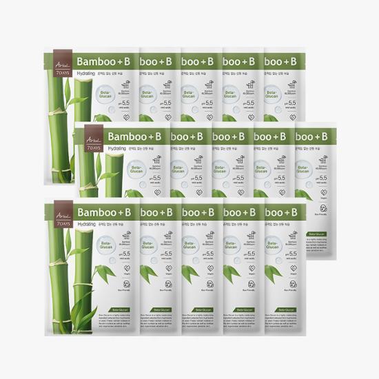 ARIUL Seven Days Mask Bamboo B 10 Sheets + 5 Sheets Promotion