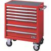 Kyoto Machinery Tools Roller Cabinet 7 Tiers 7 Drawers Red (KTC) EKW-1007R