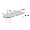 Yamazaki Industries 1225 Boat Ironing Board Aluminum Coated Silver Approx. 75x30x20cm Craftsmanship