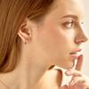 Серьги-гвоздики с изогнутой застежкой-щелчком 14K GF от ELLE Jewelry ELGPEE403