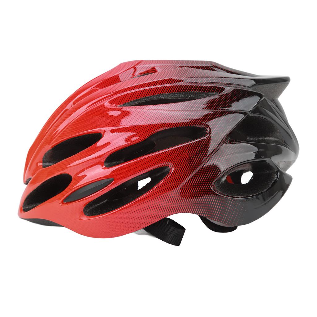Bike Helmet for Adult PC EPS Adjustable Lightweight Cycling Helmet for Mountain Road Bike Reddish Black