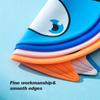 Cartoon Children's Silicone Swim Caps Waterproof Bathing Hats for Kids and Toddlers with Long or Short Hair for Boys and Girls
