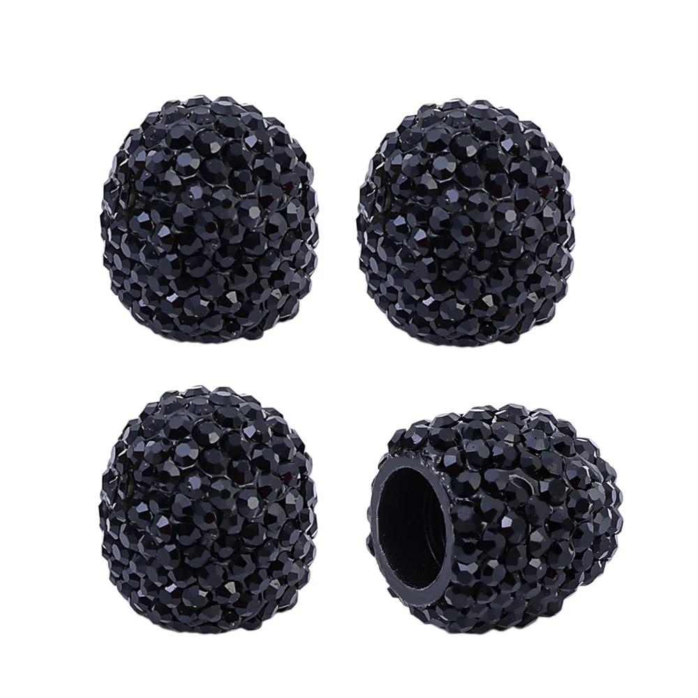 4 шт. Водяная дрель блестящие колпачки вентилей шин сердечник вентиля шины с алмазной инкрустацией колеса шины и детали автомобильные аксессуары