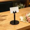 Metal Table Card Clip Stand Telescopic Name Note Photo Display Stand Place Card Holder  Party Decor
