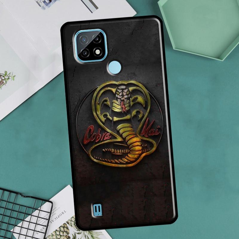 Cobra Kai Snake For OnePlus 10 9 Pro 8T 9R 10R Nord2 Case For Realme 8 Pro 9 GT Neo 3 2 Master 8i 9i Cover