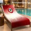 Custom Text Brentford Football Print Beach Towel Large Towel For Home Bathroom Beach