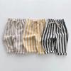 Children Clothing  Summer&Spring Kid New Soft Striped Jogger Pants Newborn Baby Loose Trousers for Toddler Boys&Girl