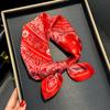 100% Silk Square Scarf Women Neck Bandana Mulberry Scarves Female Neckerchief Fashion Headkerchief Shawl Wrap Hijab