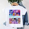 Аниме Дерпи Тигр K-pop Охотники на демонов Футболка для детей, младенцев, девочек, мужчин, женщин, футболка с милым мультяшным принтом тигра, одежда из горячего фильма, мягкая