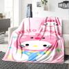 1 шт. Плед Hello Kitty Loopy Легкий фланелевый плед для дивана, кровати, путешествий, кемпинга, гостиной, офиса, дивана, кресла