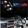 XMVPW1 For BMW 2PCS Car Interior Steering Wheel Sticker Button Decals for BMW M Power M5 M6 E30 F80 G80 F82 G82 E28 E34 E36 E39 E60 90 