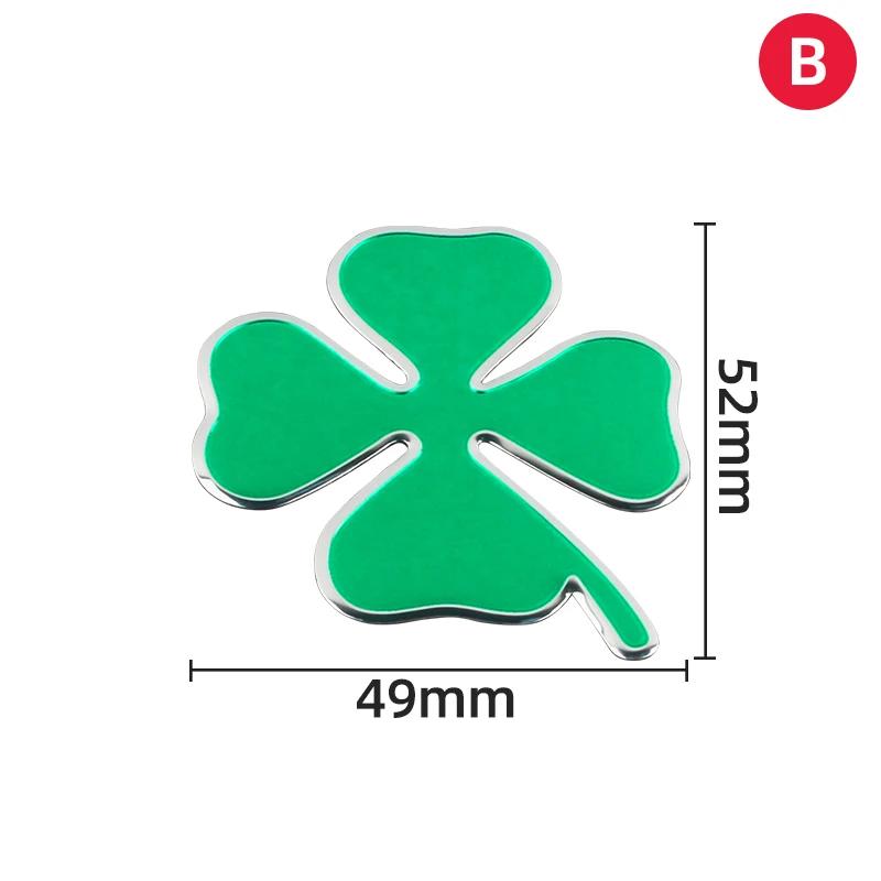 Yridp5 Зеленый Логотип Четырехлистник Наклейка для Alfa Romeo 147 156 166 159 Mito Giulietta Giulia Spider Наклейка Значок на Крыло Кузова Автомобиля