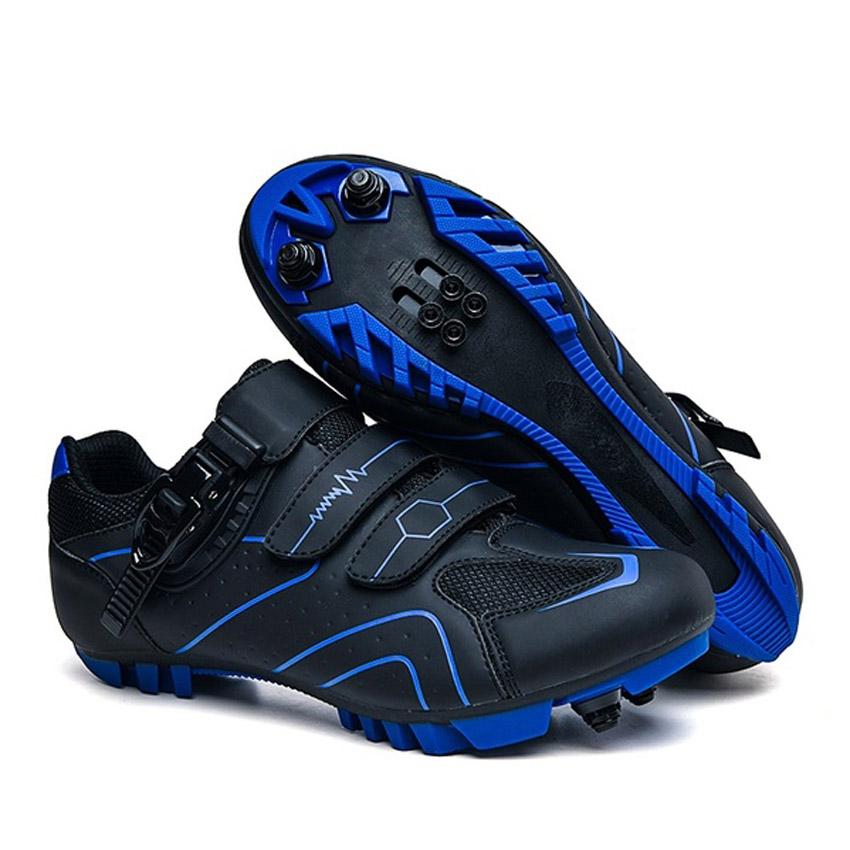 Обувь для велоспорта Мужские кроссовки Женская обувь для горного велосипеда Горная кожа Карбоновый замок для езды Шоссейный гоночный велосипед Спорт на открытом воздухе Спортивный дышащий
