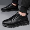 Casual Retro Versatile Walking Shoes Lace-Up Men's Classic Sneakers Hot Sale Leather Male Trainers Trendy Men Treking Footwear