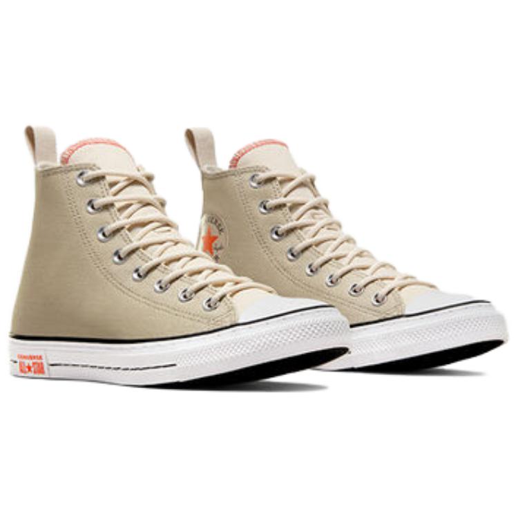 Converse Кроссовки унисекс Chuck Taylor All Star High Vintage Athletic - Beach Stone кремового цвета, цвета слоновой кости A05632F