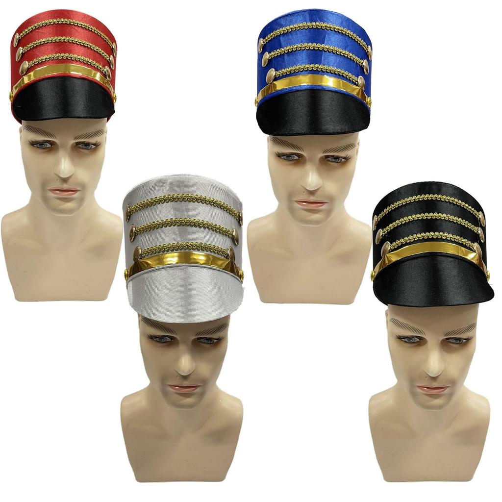 Vintage Styles Nutcrackers High Hat Unisex Costume Hat Christmas Party Hat for Seasonal Gatherings and Theatrical Shows