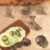 Halloween Cookie Cutters Stainless Steel Baking Molds Skull Pumpkin Ghost Coffin Fondant Biscuit Stamp Cake Decorating Tools