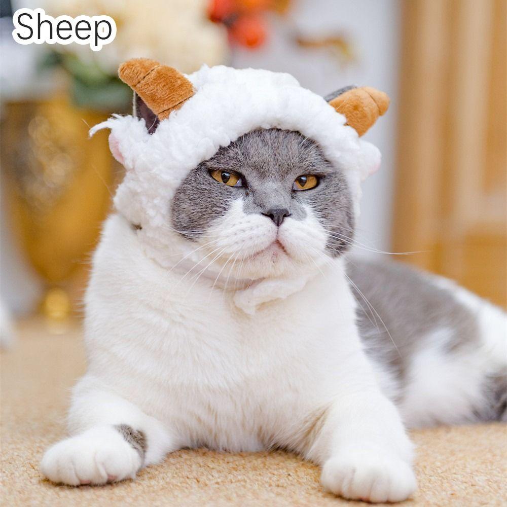 Аксессуары для домашних животных, шляпа для кошки, костюм для косплея, шапка для щенка, милый головной убор для домашнего животного