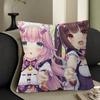 Nekopara Девушка-кошка Стич Наволочка Подушка с Удачливым Драконом Чехол для подушки на диван Украшение для дома и комнаты Детский подарок