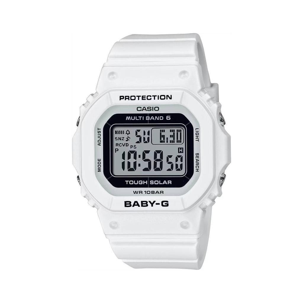 CASIO Tough Solar Watch for Women Baby-G BGD-5650-7JF Radio-Controlled (White)