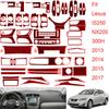 Для LEXUS IS250 IS350 2013-17 аксессуары для стайлинга автомобилей интерьер углеродного волокна чашка воды панель шестерни панель ожидания наклейки