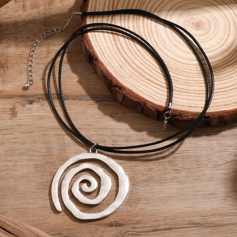 Богемное металлическое ожерелье с подвеской в виде морской звезды и раковины для женщин, ожерелье из веревки в этническом океанском стиле, летние пляжные праздничные украшения