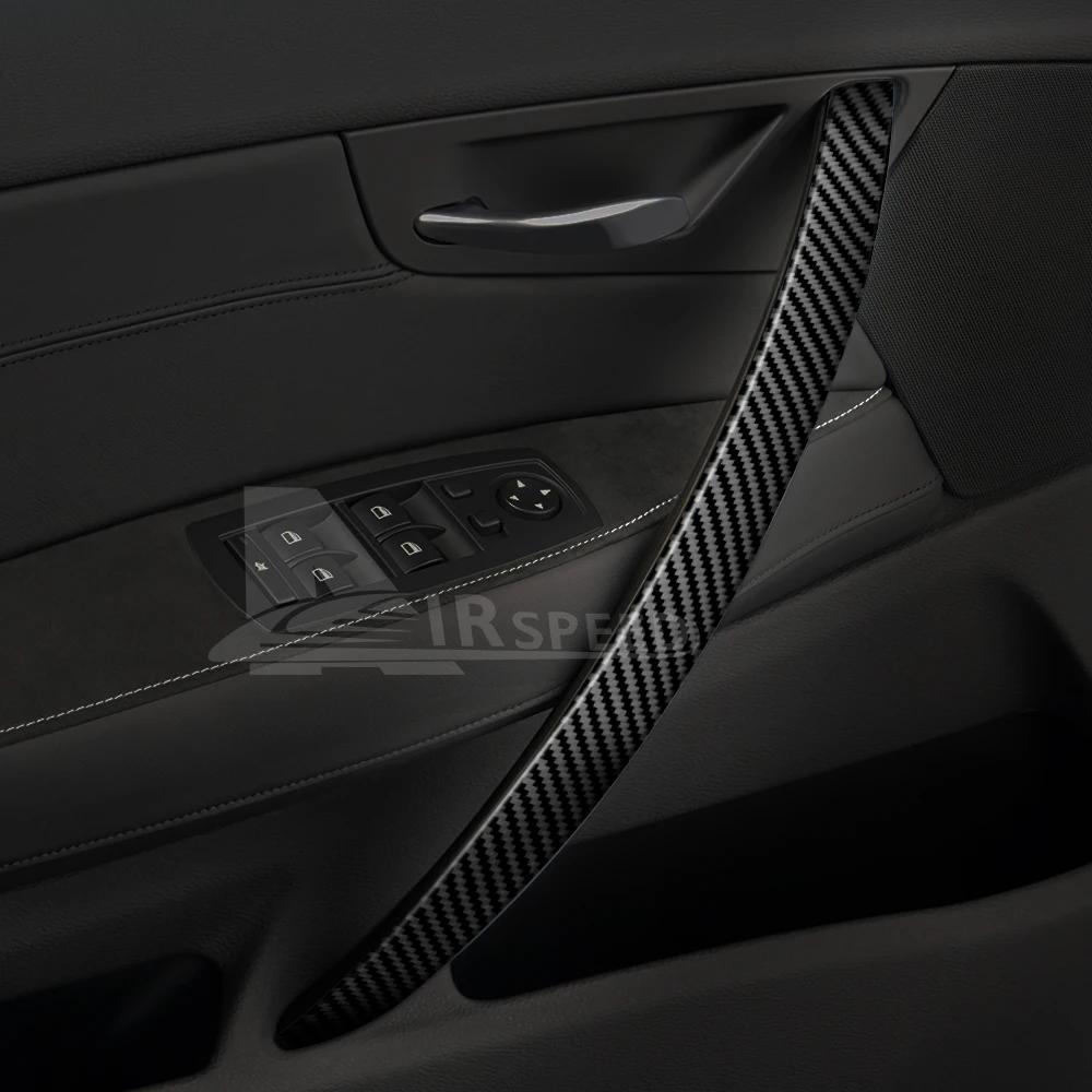 Carbon Fiber Door Handle Trim Stickers for BMW X3 E83 2004-2010 - Interior Accessories, 4 Pack