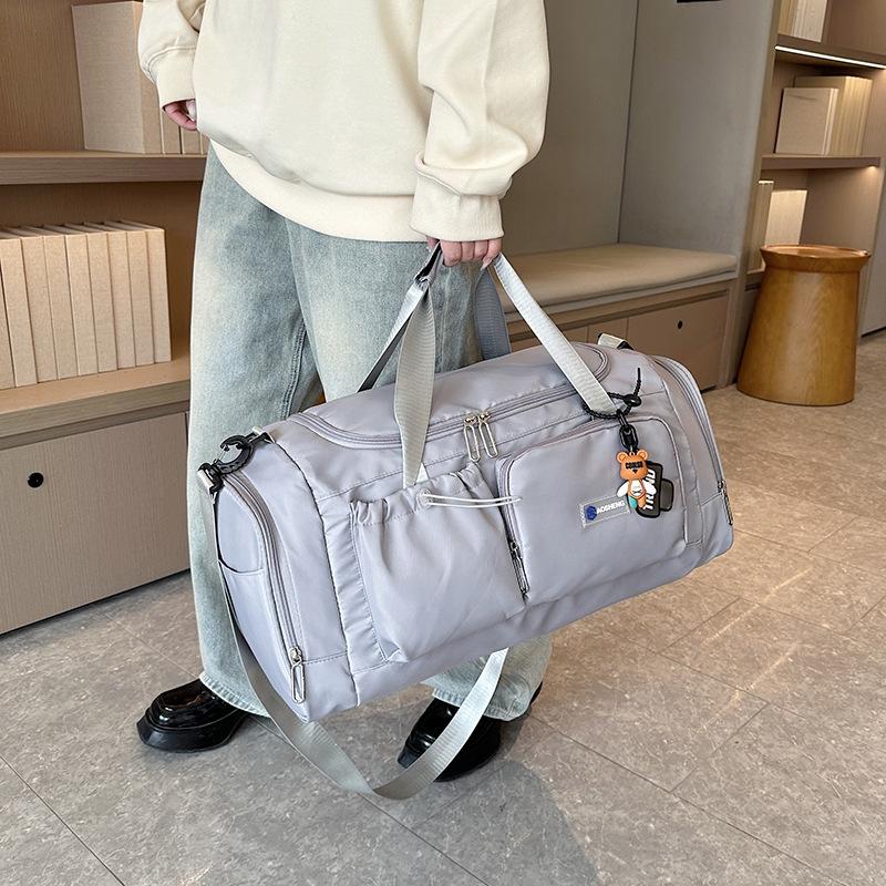 Fashionable Sports Multi-pockets Outing Shoes and Storing Travel Bags for Home Clothes Storage Luggage Bags for Zip