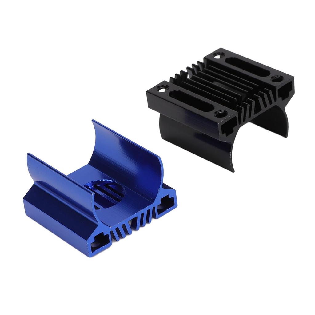 2pcs Brushed Motor Heat Sink Fins Professional Aluminium Alloy RC Motor Heat Sink Fins for TRX4M