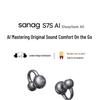 Bluetooth-наушники-клипсы Sanag S7S с ИИ-переводом и костной проводимостью для спорта 2025 года - Открытая конструкция, не затыкающая уши