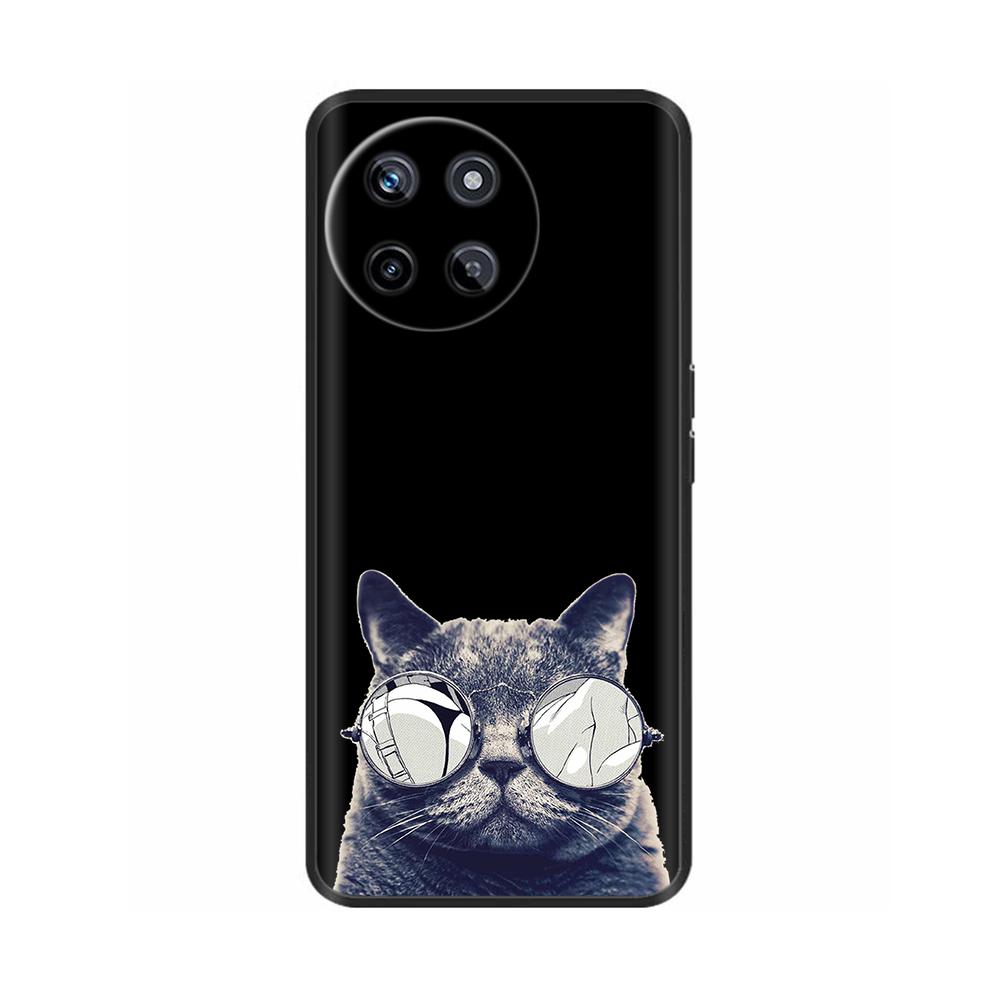 Чехол для Realme 11 4G Глобальный Роскошный Расписной Чехол для Realme 11 4G 6.4'' Ударопрочный Корпус для Realme11 4G Мягкие Чехлы Capas Coque