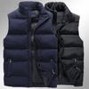 Жилет из пухового хлопка, мужская легкая куртка из пухового хлопка, утолщенная теплая куртка, большой размер, внутренняя и наружная одежда, жилет из хлопка, куртка