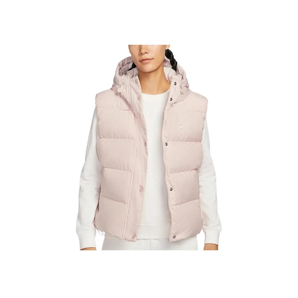 Nike Спортивная одежда Metro Therma-FIT Удобный Свободный Теплый Пуховый Жилет с Капюшоном Женский жилет IH1010-667