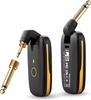 XIAOKOA Guitar Wireless System, Wireless Transmitter and Receiver, 7 Channels, Rechargeable, Automatic Pairing, 6.35mm3.5mm Plug, Compatible with